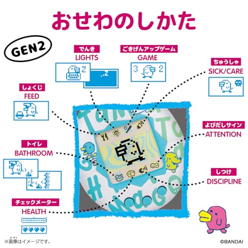 [BANDAI] Original Tamagotchi Bright Garden For ages 6 and up Tamagotchi