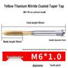 Титановое покрытие Коническая метрическая плашка для резьбы M3-M12 из нержавеющей стали