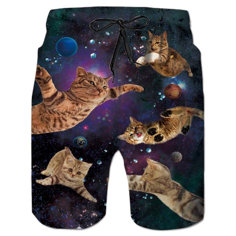 Мужские пляжные шорты Детские летние шорты для плавания Дышащие шорты для серфинга Быстросохнущие повседневные спортивные плавки для мальчиков