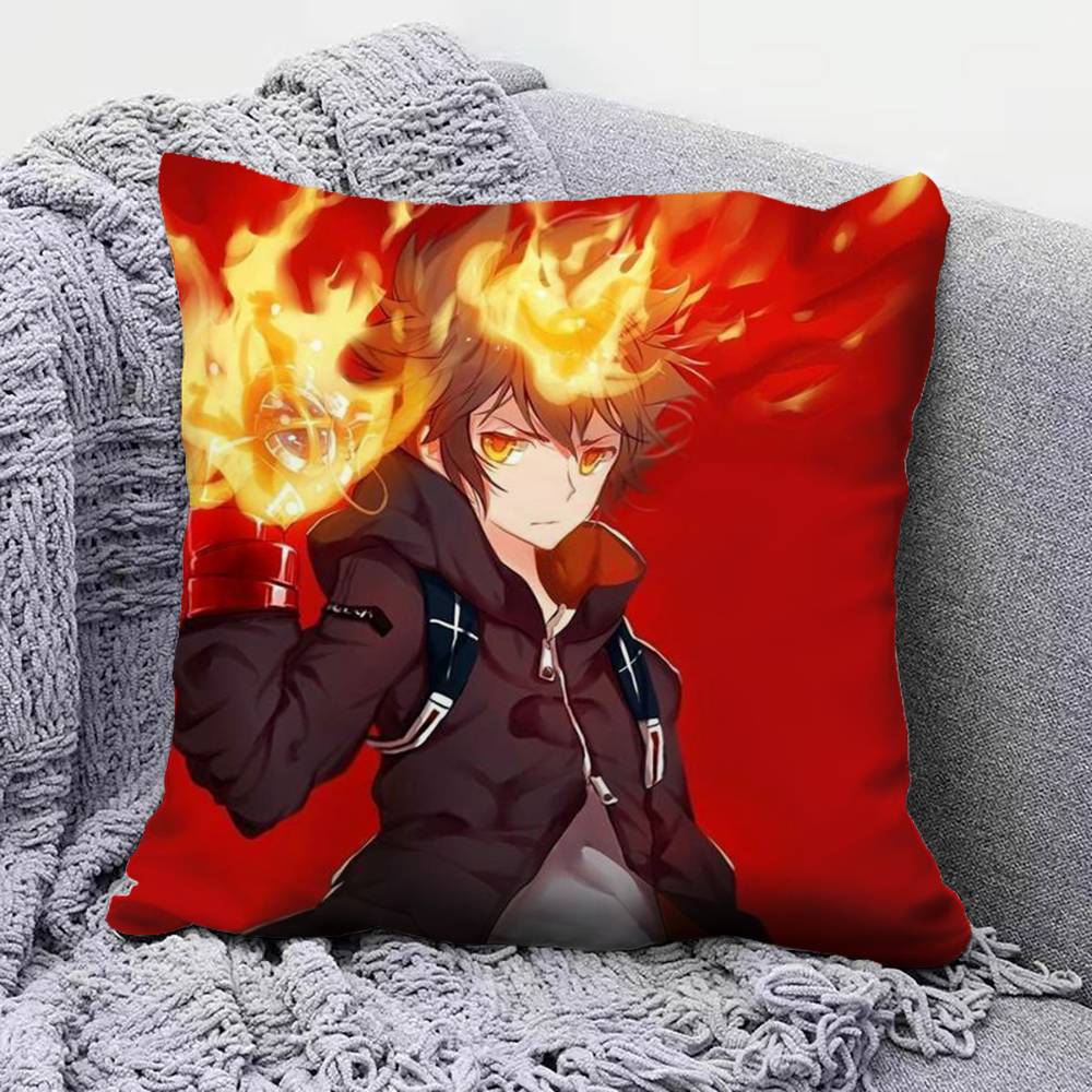 Anime KKatekyo Hitman Reborn Pillow Covers Home Sofa Cushion Covers and Aecorative Custom