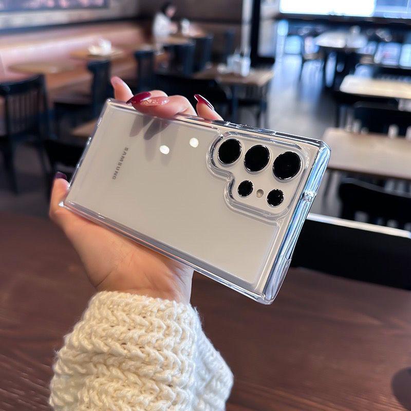 Samsung S25 Space Case for S24 Ultra - Drop-Proof Acrylic TPU Protective Cover