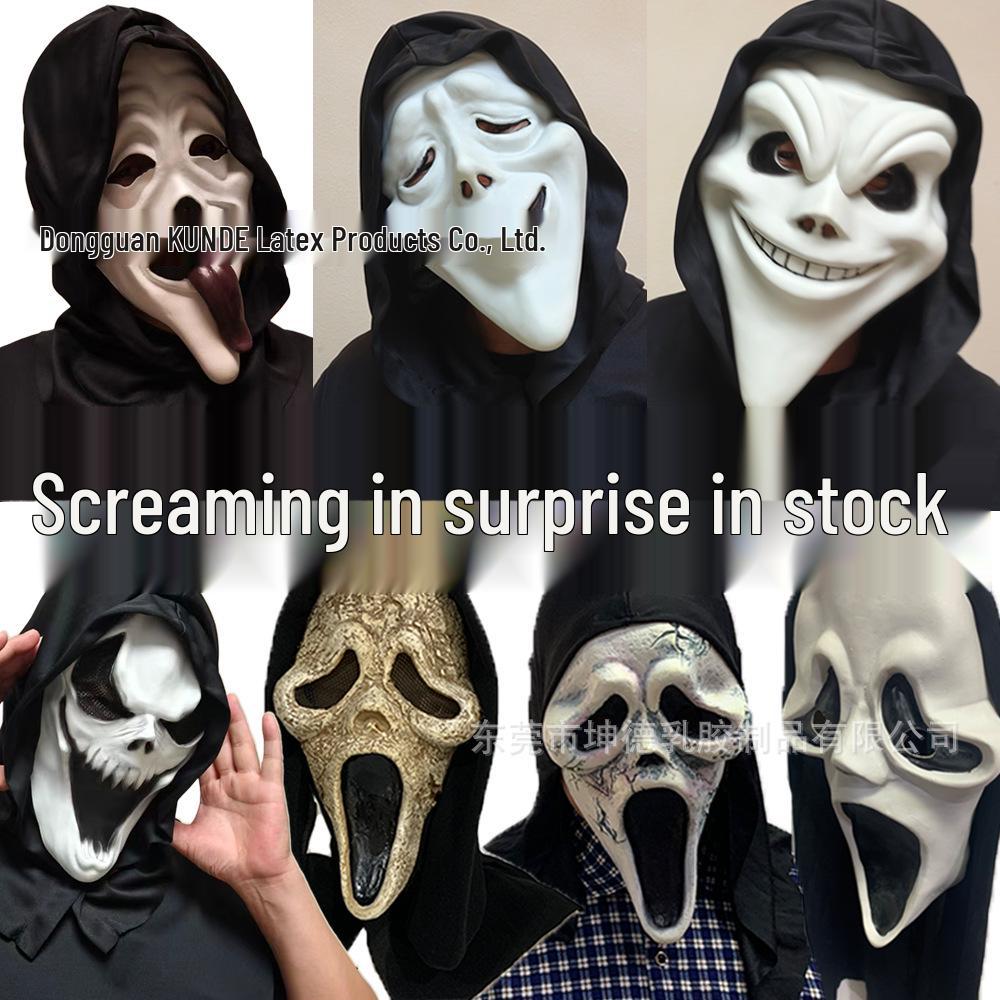 2026 Halloween Horror Masks: Freddy, Mortal Kombat Green Witch, Zombie Ghost, Scream Latex