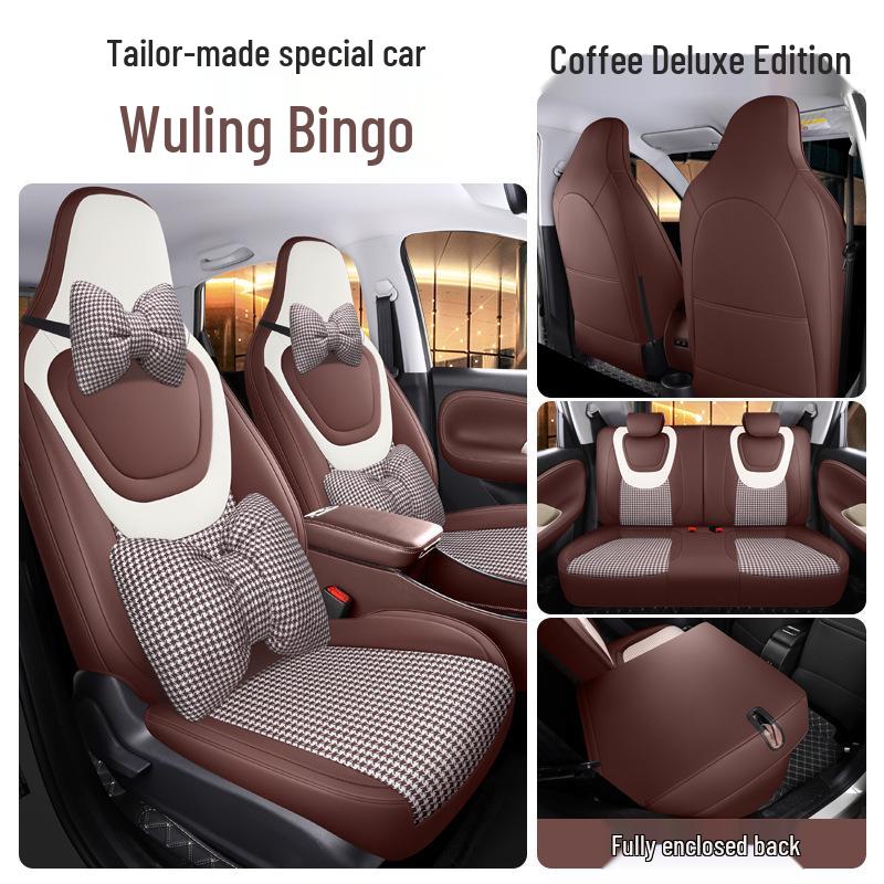 Wuling Bingo Full Coverage Car Seat Cushion & Cover for All Seasons
