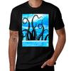 Horizon Hug Acrylic Pour Tshirt Soft Lightweight Cotton Tshirt