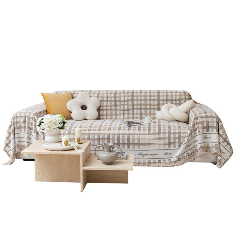 Sofa Cover Ins Style High-quality Slipcover Chenille Sofa Towel Anti-cat Scratch Sofa Cover Four Seasons Universal Sofa Blanket