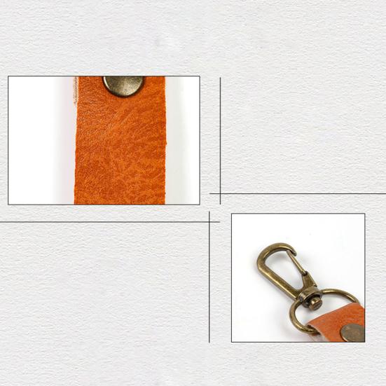 Уличный звонок-подвеска с громким чистым звуком для отпугивания медведей, искусственная кожа, легко крепится