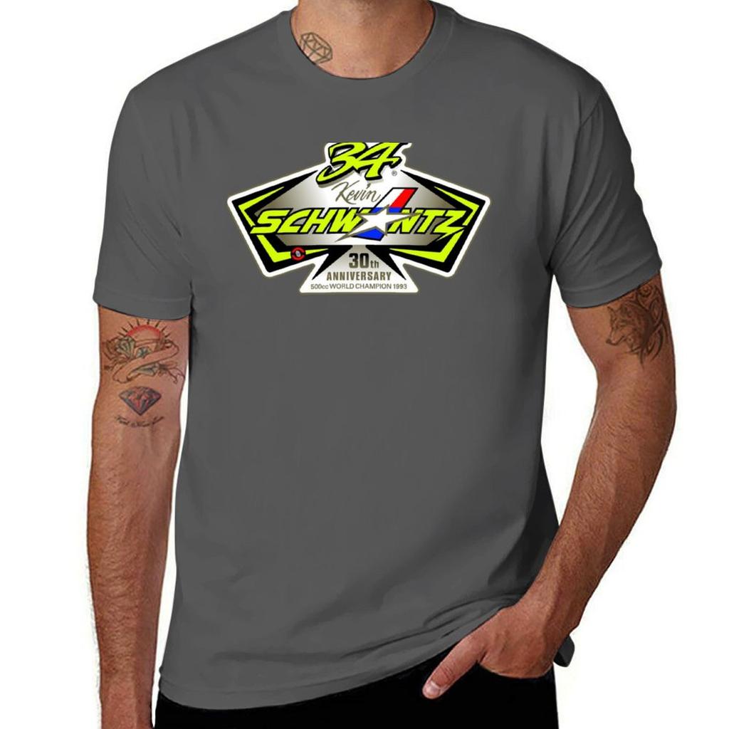 Kevin Schwantz 34 Tshirt Customizeds Sports Fans Unisex Clothings