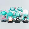Action Miku Hatsune Figure Cartoon Model Toy Decoration Children Gifts Ornament