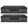Память Patriot Viper4 Blackout Series DDR4 3000 МГц 8 ГБ x Premium Black Heatsink настольная память PVB48G300C6K PC4-24000 (4ГБ 2)
