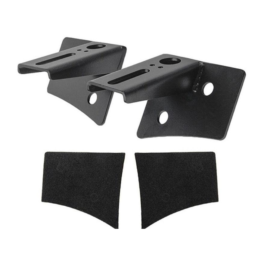 Кронштейн крепления углового фонаря на лобовое стекло, держатель светодиодного фары для бездорожья, зажим для Jeep Wrangler JK 2007-2017