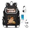 School Bag Trend Large Capacity Cute Junior High School Students Durable Lightweight Backpack Men And Women