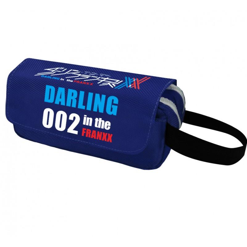 Anime Darling In Franxx Zero Two Pencil Case Large Capacity Multifunctional Student Stationery Pouch