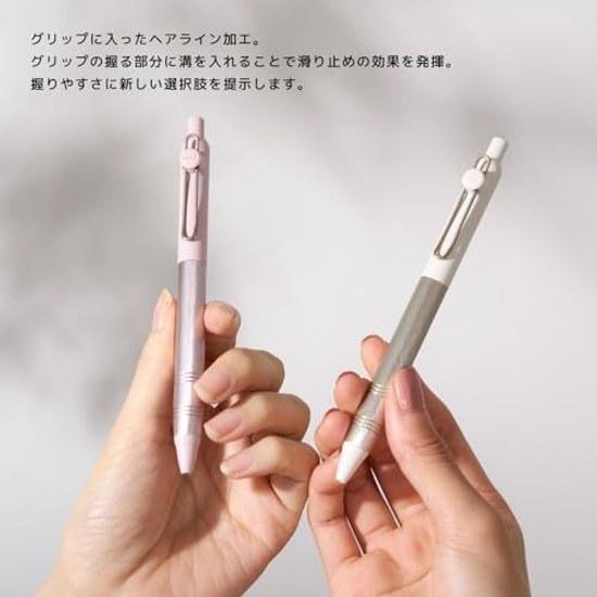 Mitsubishi Pencil Water-Based Ballpoint Pen Uni-ball ZENTO Flow 0.5 Anthurium Pink UBNZFL05.51