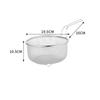 ZISIZ Stainless Steel Fry Basket