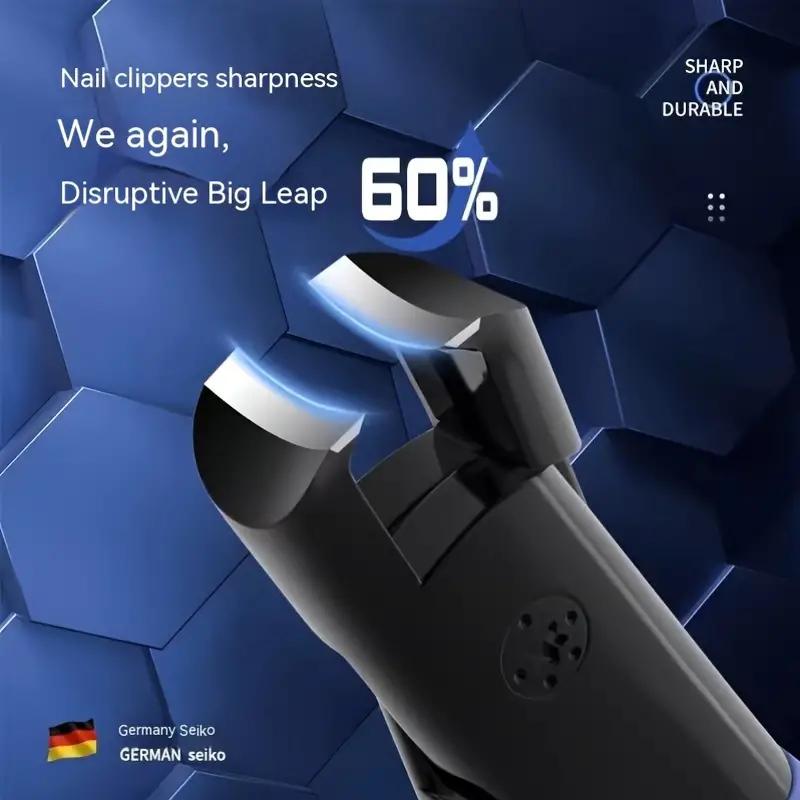 1 шт. Щипчики для ногтей с толстыми краями, маникюрные кусачки для ногтей, педикюрные инструменты с большим отверстием, защищенные от брызг