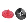 Полностью металлический черный с красной краской, обработанный распылением, кнопка спуска затвора камеры для камер серии Fuji X с резиновым кольцом