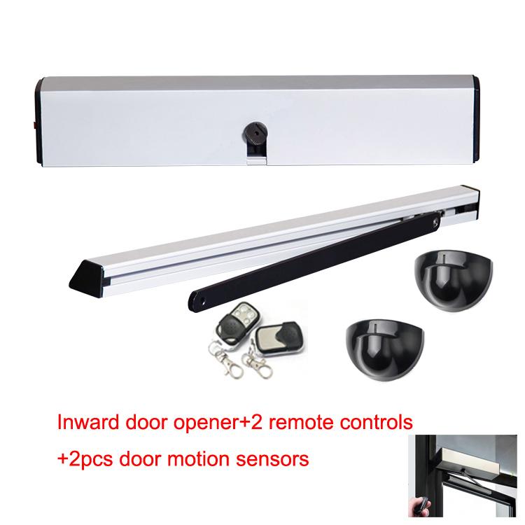Automatic Door Operators Swing Sliding Garage Gate Door Opener Electric Door Closer With Sensor Y Release Button Optional