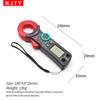 Цифровые токоизмерительные клещи NJTY T-26C Профессиональный тест тока утечки 20 мА~60 А Обнаружение утечки точность тока 0,01 А Автоматический диапазон