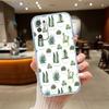 UP49 Watercolour Cacti Phone Case for Motorola Moto G10 G20 G30 G31 G32 G34 G35 G41 G42 G50 G51 G52 G55 G60 G60S G62 G71 G72 G75
