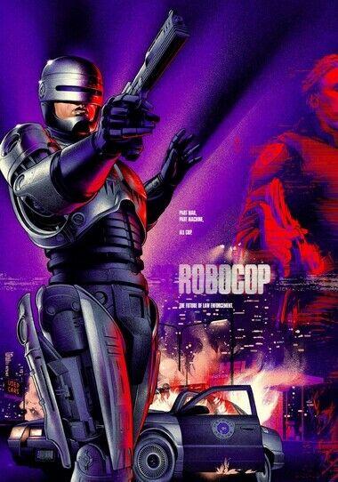 Robocop Movie Poster 1 - High Gloss - Photo Quality Insert
