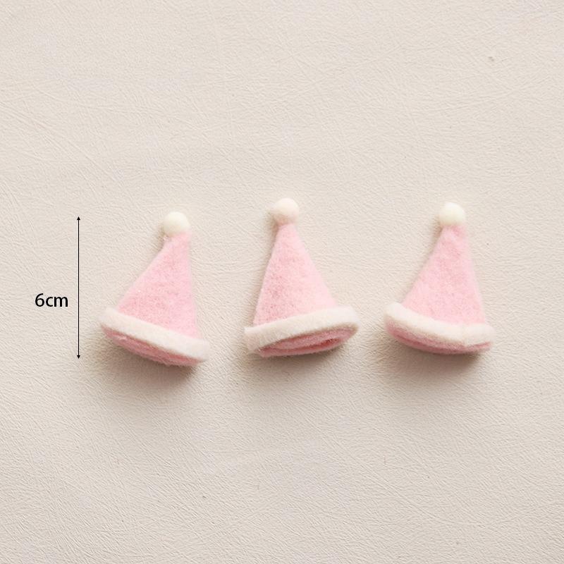 Christmas wool felt decorative pendant handmade DIY accessories Christmas tree elk gift bag gingerbread man pendant accessories