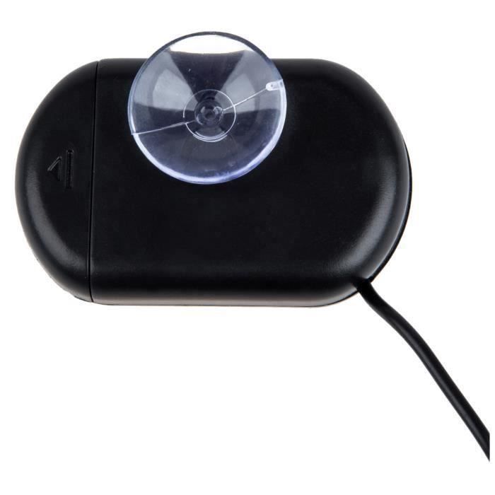 Аквариумный термометр - Черный - Цифровой ЖК-дисплей от -50 °C до +70 °C