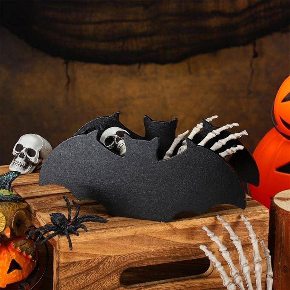Креативный поднос для хранения косметики на Хэллоуин Домашний готический органайзер для макияжа Домашние украшения
