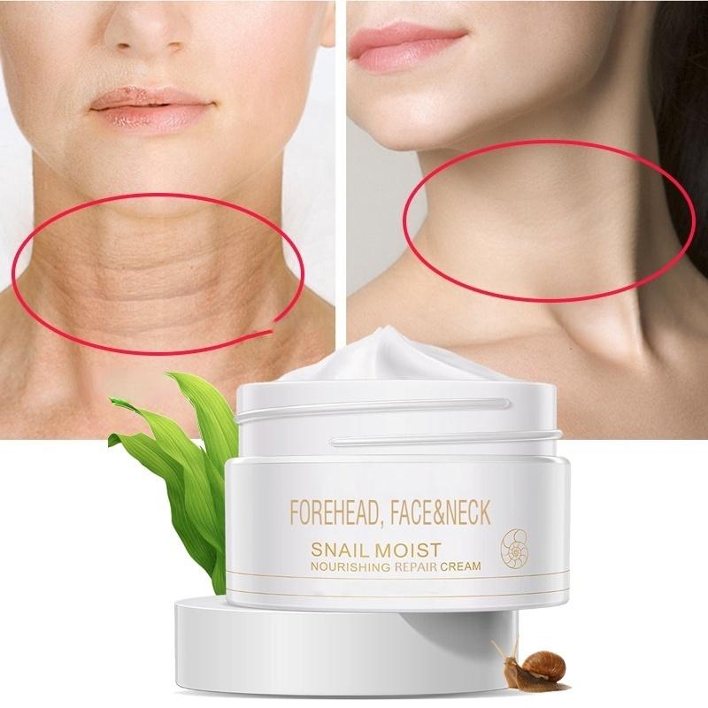 Крем для удаления и отбеливания морщин улитки