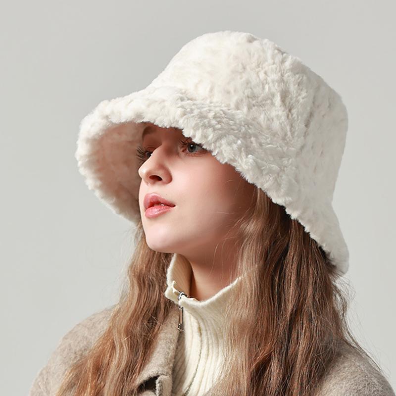 WTEMPO 1 шт., однотонные теплые панамы, женские новые зимние мягкие универсальные плюшевые рыбацкие шапки, подходящие для езды на велосипеде и пешего туризма