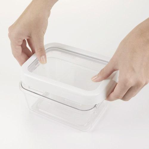 OXO Storage Container, Airtight Lock Top, 0.6L, Small, Square