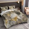 3 предмета Комплект постельного белья с принтом под мрамор без наполнителя Спальня Гостиная Общежитие Разные размеры Машинная стирка