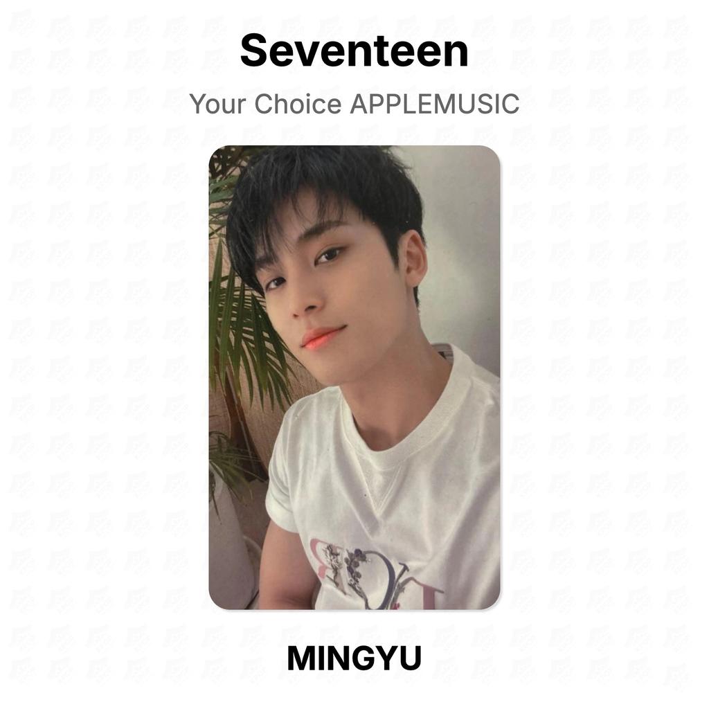 Seventeen Ваш выбор Официальная фотокарточка APPLEMUSIC