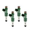 4Pcs Fuel Injectors 23250-0C050 Repairing for Toyota Innova