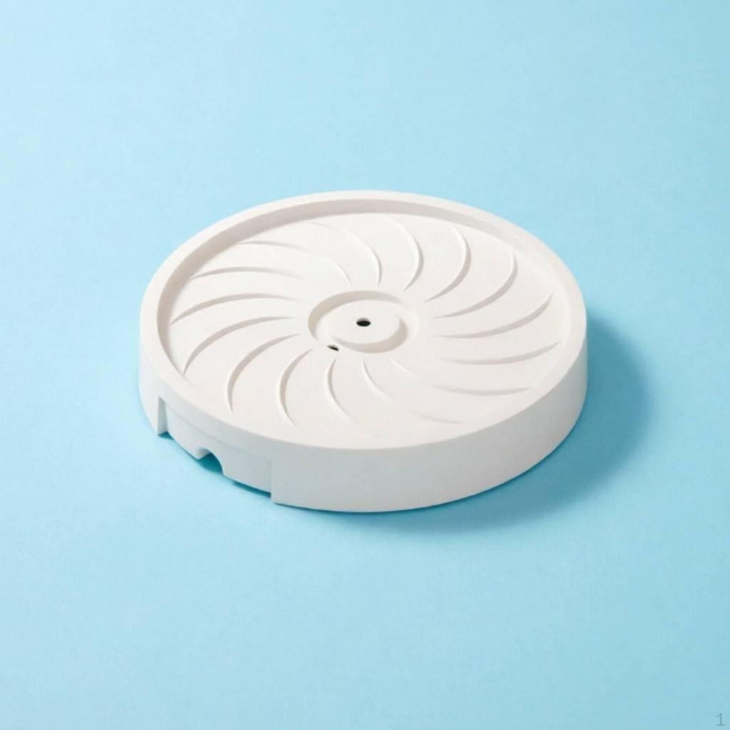 Plant Pot Mover with Water Tray 360° Rotating Wheels Heavy Duty Roller Weather Resistant