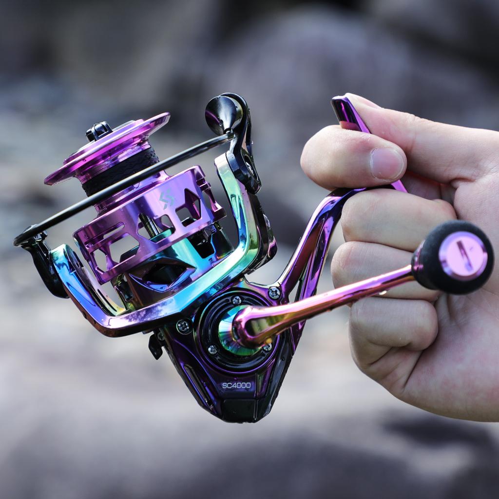 SOUGAYILANG Спиннинговые катушки 12 + 1BB, рыболовное колесо с левой/правой ручкой, спиннинговая катушка для троллинга, рыболовные инструменты, рыболовные принадлежности