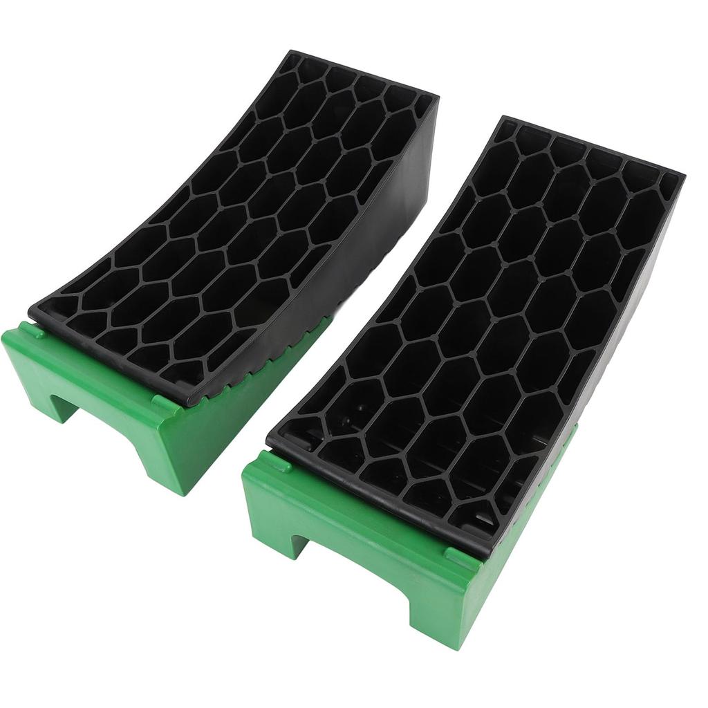 6 Heavy-Duty Carb Leveling Blocks for RVs | 35,000 Lb Weight Capacity | Portable Camper Levelers with Non-Slip Pads