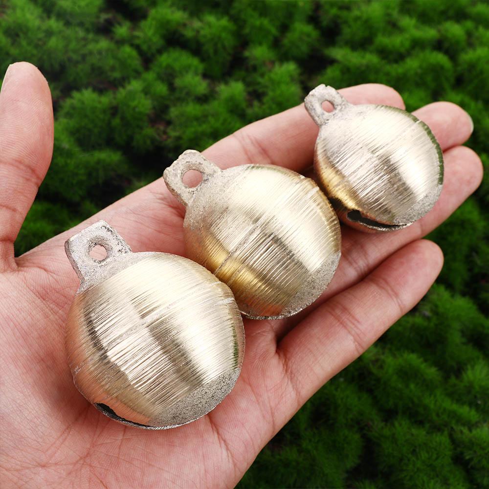 Christmas Decorations Pet Pendants Pure Copper Pendant Round Bell Dog Bell Bronze Bell Copper Bell