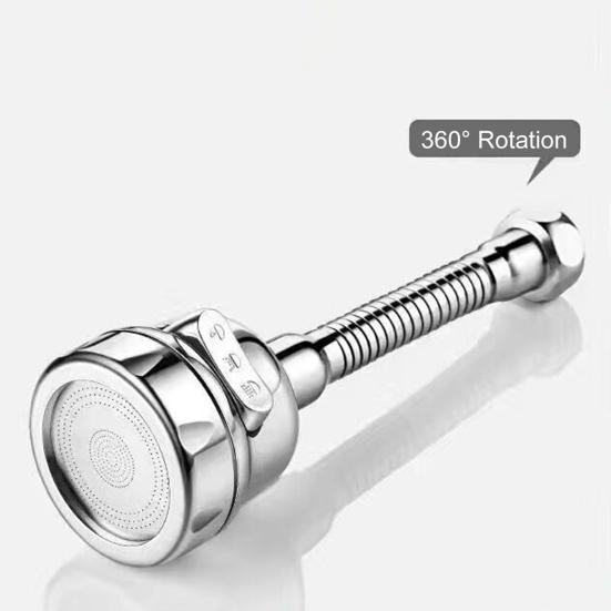 Удлинитель для смесителя Yousheng, вращающийся на 360 градусов, поворотный распылитель с 3 скоростями потока воды, поворотная головка для смесителя, насадка для смесителя