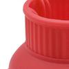Hair Dryer Diffuser Attachment Silicone Lightweight Foldable Portable Blower Diffuser for Home Salon Red