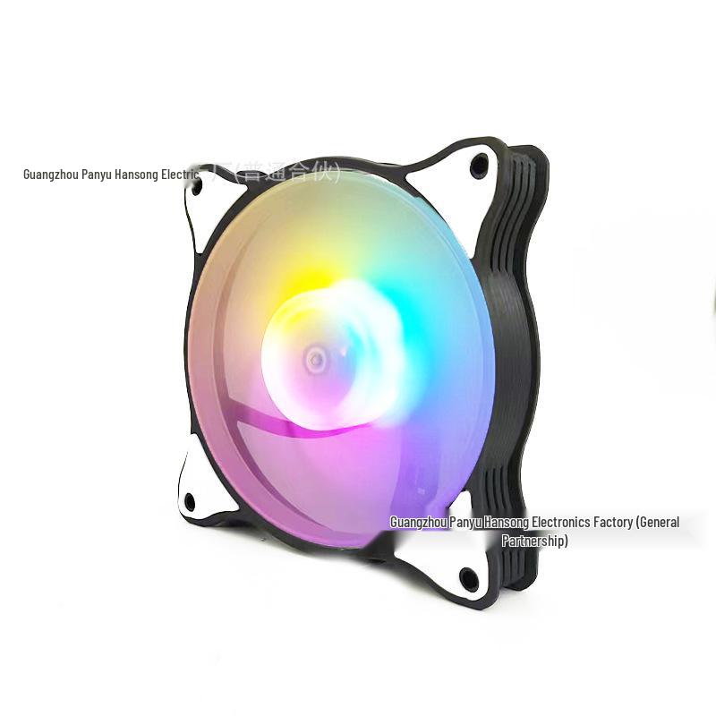 12 см RGB LED ультра-тихий вентилятор охлаждения корпуса настольного компьютера
