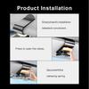 HBSW4 Car Sun Visor Sunglasses Holder Storage Glasses Card Clip For BMW 1 3 5 7 Series M F01 F20 F10 F13 E52 E53 E60 E93