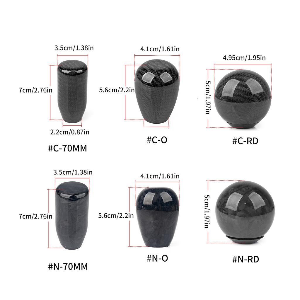 Aluminium Alloy Gear Shifts Knob Manual Stick Shifter Handle Lever Universal Compatible For Car Modification Accessories