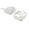 House Shape Silicone Molds Heart House Candle Mold Scented Candle Molds Handmade Soap Molds DIY Candle Making Supplies