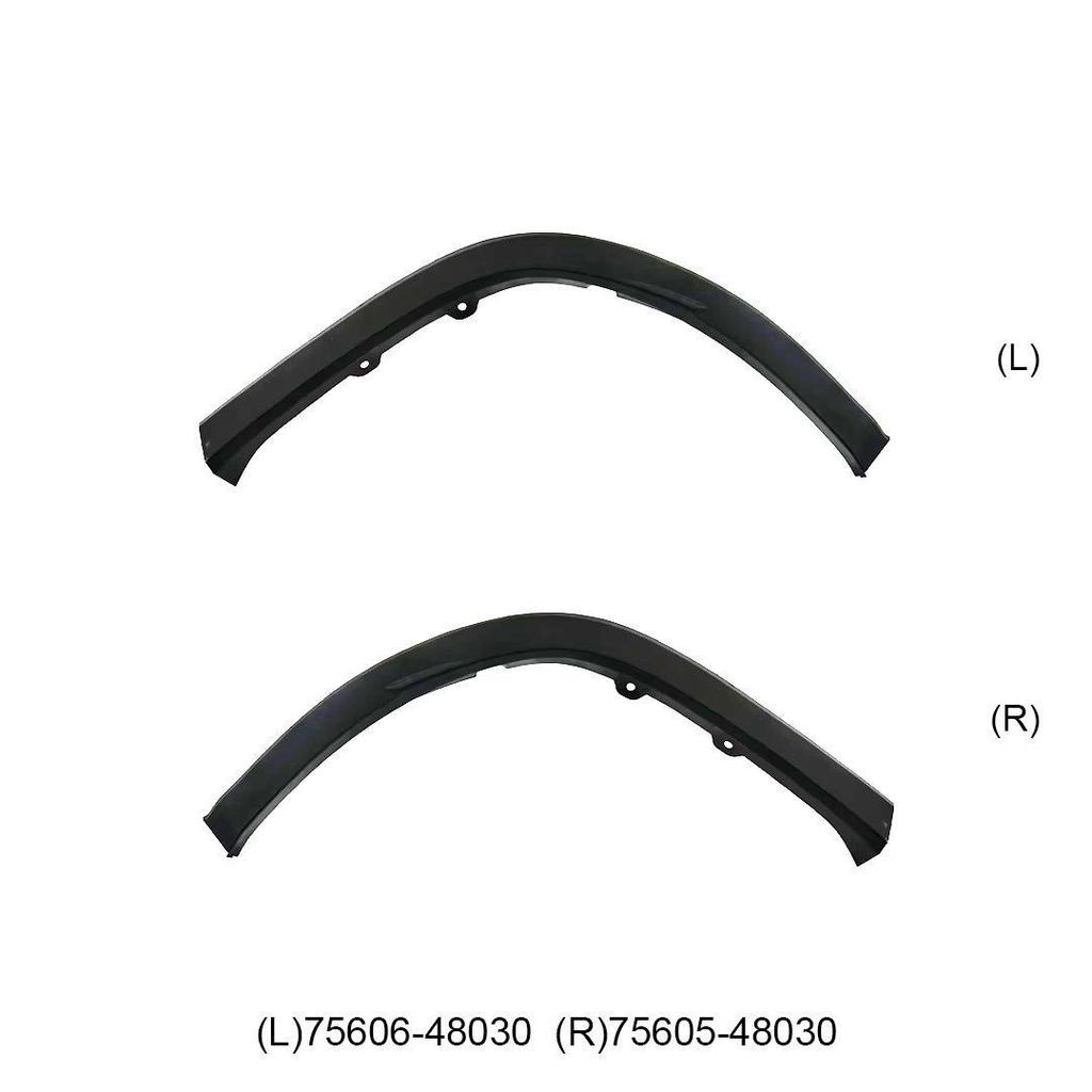 Совместимый Fender Wheel Eyebrow для Lexus RX 20-23: Детали 75602-48060/75606-48030