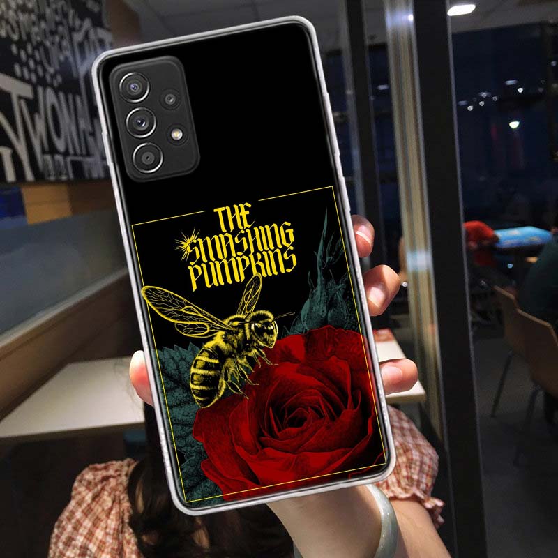 Rock The Smashing Pumpkins Phone Case for Samsung A54 A57 A37 A17 A14 A15 A12 A24 A34 A55 A35 A25 A52S A07 A05S A04S A22 A32 A72