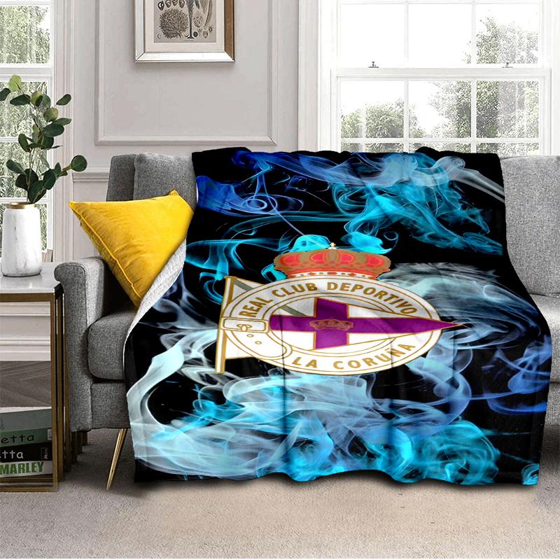 Deportivo Football Blanket Lightweight Ideal Bedding Blanket Perfect for Travel, Camping, Living Rooms, Offices, Sofas, Fan Christmas gift