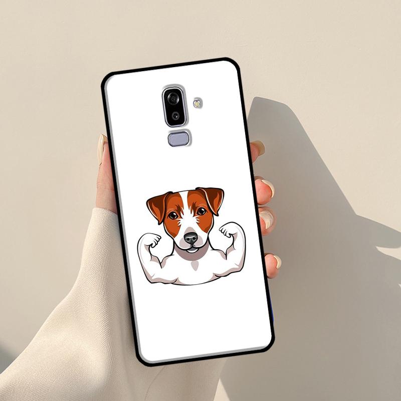 Чехол для Samsung Galaxy J4 J6 Plus 2018 A6 A7 A8 A9 J8 J1 2016 A3 A5 J3 J7 J5 2017 с изображением собаки породы Джек-Рассел-терьер