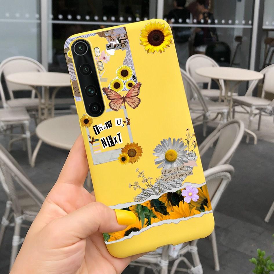 Чехол для Xiaomi Mi Note 10 Lite 6.47" Модный Милый Девочки Расписной Мягкий ТПУ Чехол Для Xiaomi Note 10 Lite MiNote10 Lite Чехол для Телефона