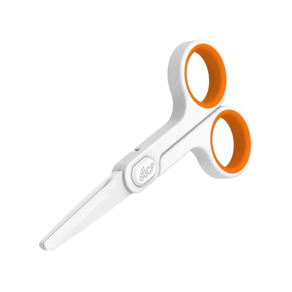 Ножницы Slice Compact Ceramic Белые Оранжевые 10544 Корпус Ручка