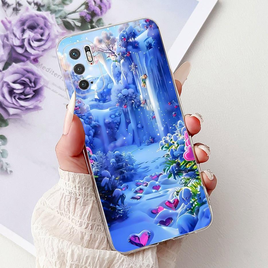 Для Xiaomi Redmi Note 10 5G Чехол Роскошный Модный Расписной Чехол Мягкий Тонкий Защитный Чехол Для Redmi Note 10T Note10 5G Чехол для Телефона